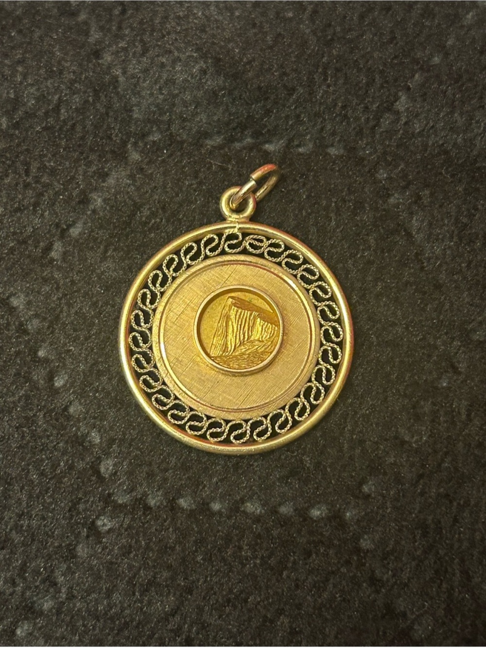 Vintage 12k Gold Filled Pendant